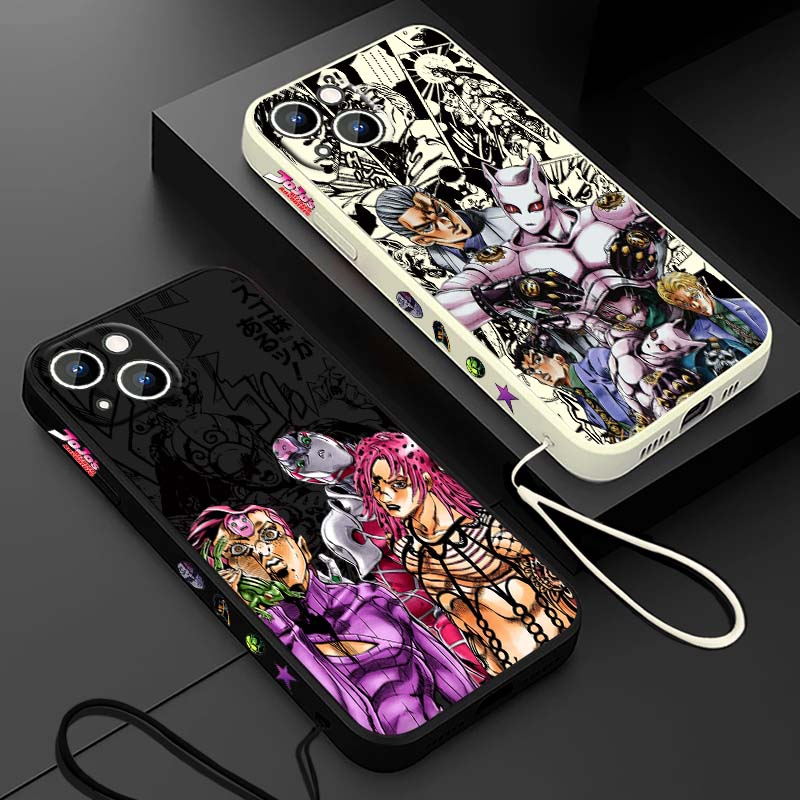 Phone Cases For Iphone 11 - 애니메이션 JOJO 악당 디아볼로 디오 애플