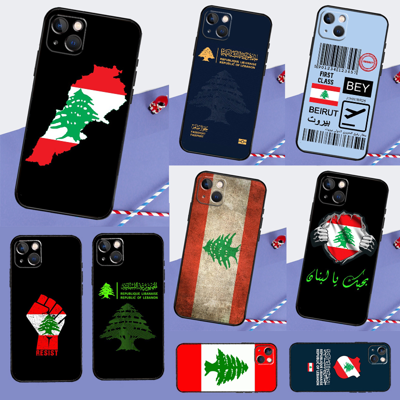 Phone Cases Lebanon - 레바논 국기 휴대폰 케이스, 아이폰 16,