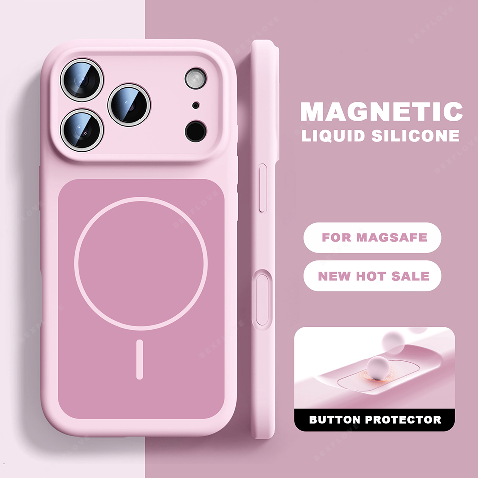 Phone Cases Wholesale - 새로운 공식 액체 실리콘 자석 휴대폰