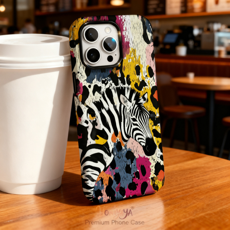 Phone Cases Zebra - 충격 흡수 지브라 프린트 아이폰 12