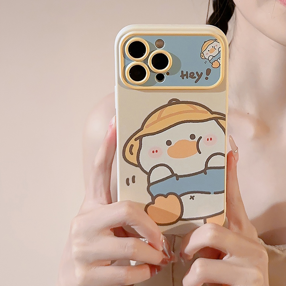 Phone Cases Like Loopy - 한국 만화 노란 오리 폰 케이스