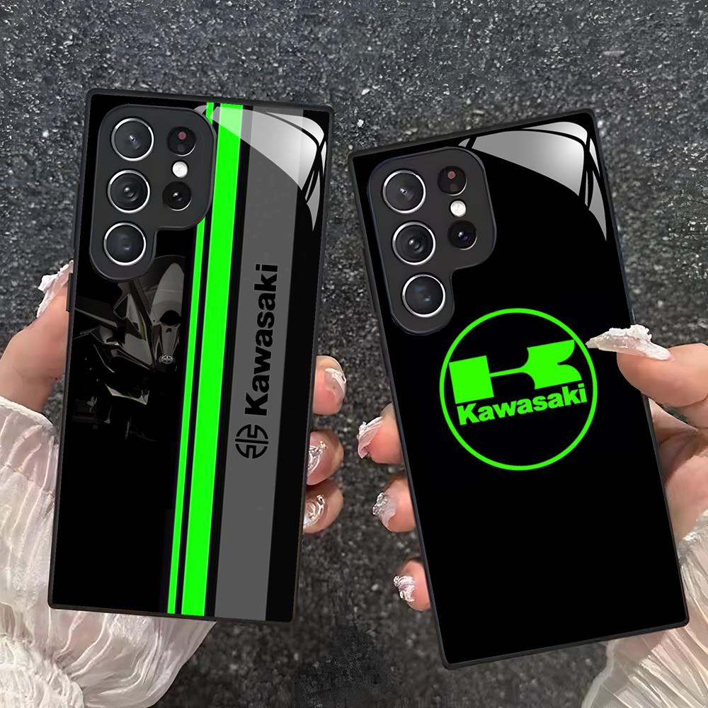 Phone Cases Samsung - 핫한 오토바이 카와사키ES 폰 케이스 삼성