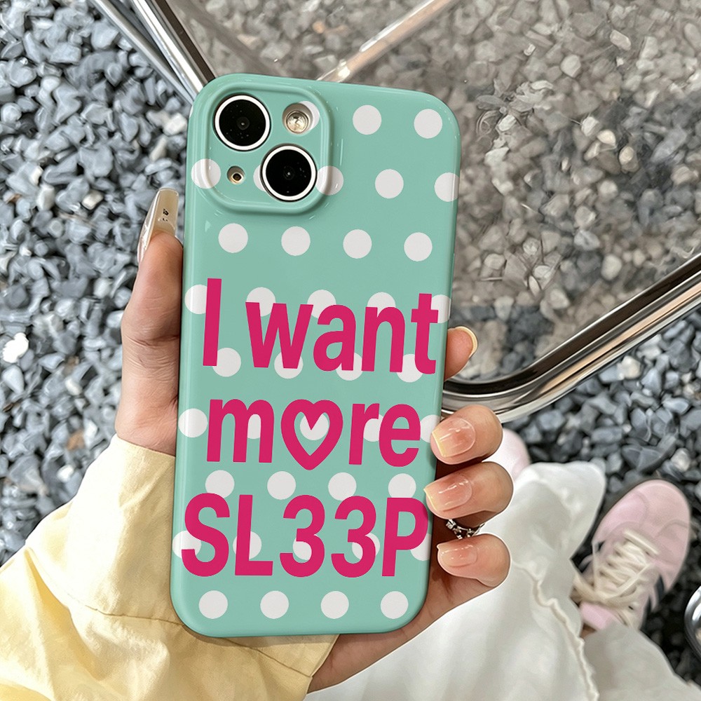Phone Cases Typo - 민트 색상의 아이폰 18, 17e, 17,