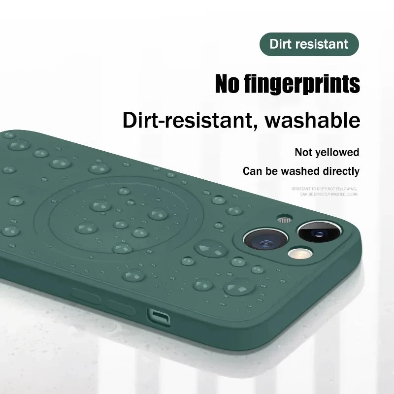 럭셔리 리퀴드 실리콘 마그네틱 아이폰 17 16 15  - Phone Cases Wholesale 리뷰 및 가격