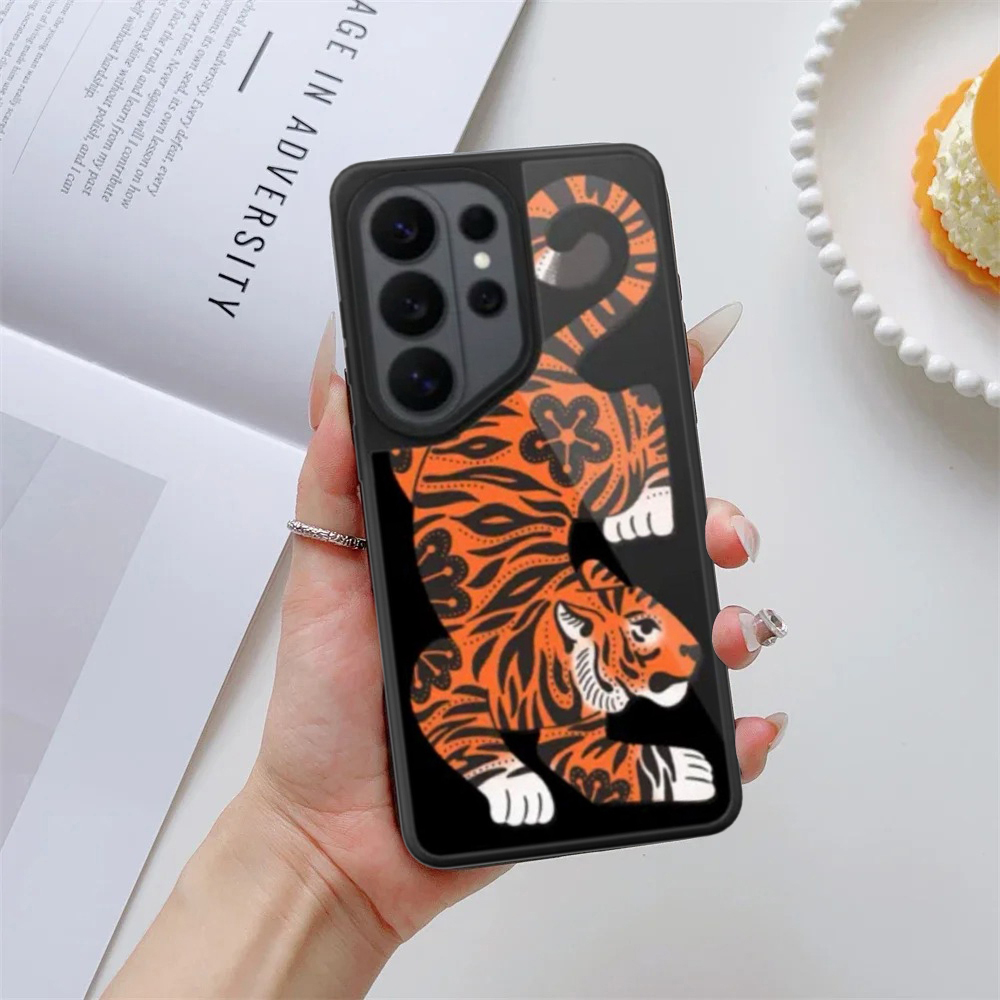 블랙 화이트 마블 지브라 패턴 미러 표면 마그네틱 폰  - Phone Cases Zebra 리뷰 및 가격