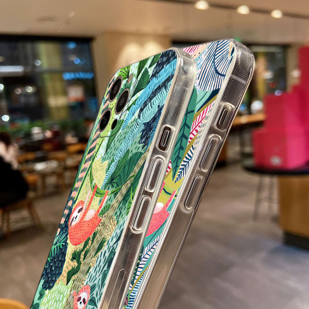 열대 정글 프린트 Leopard Sloth iPhone - Phone Cases Zebra 리뷰 및 가격