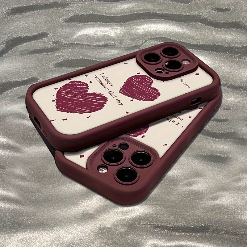 타이포 레드 러브 TPU 소재의 아이폰 18, 17,  - Phone Cases Typo 리뷰 및 가격