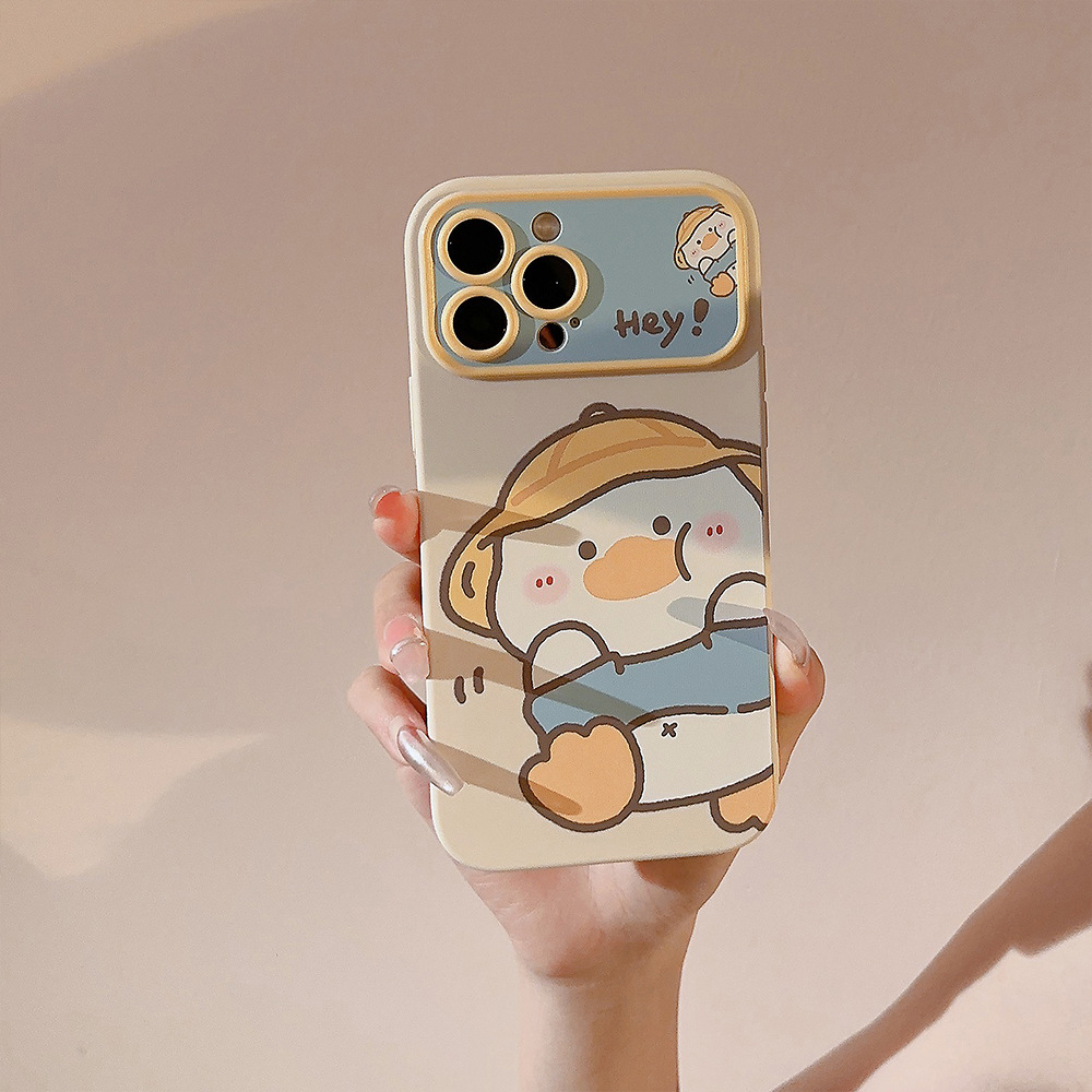 한국 만화 노란 오리 폰 케이스 아이폰 17 에어 16 - Phone Cases Like Loopy 리뷰 및 가격