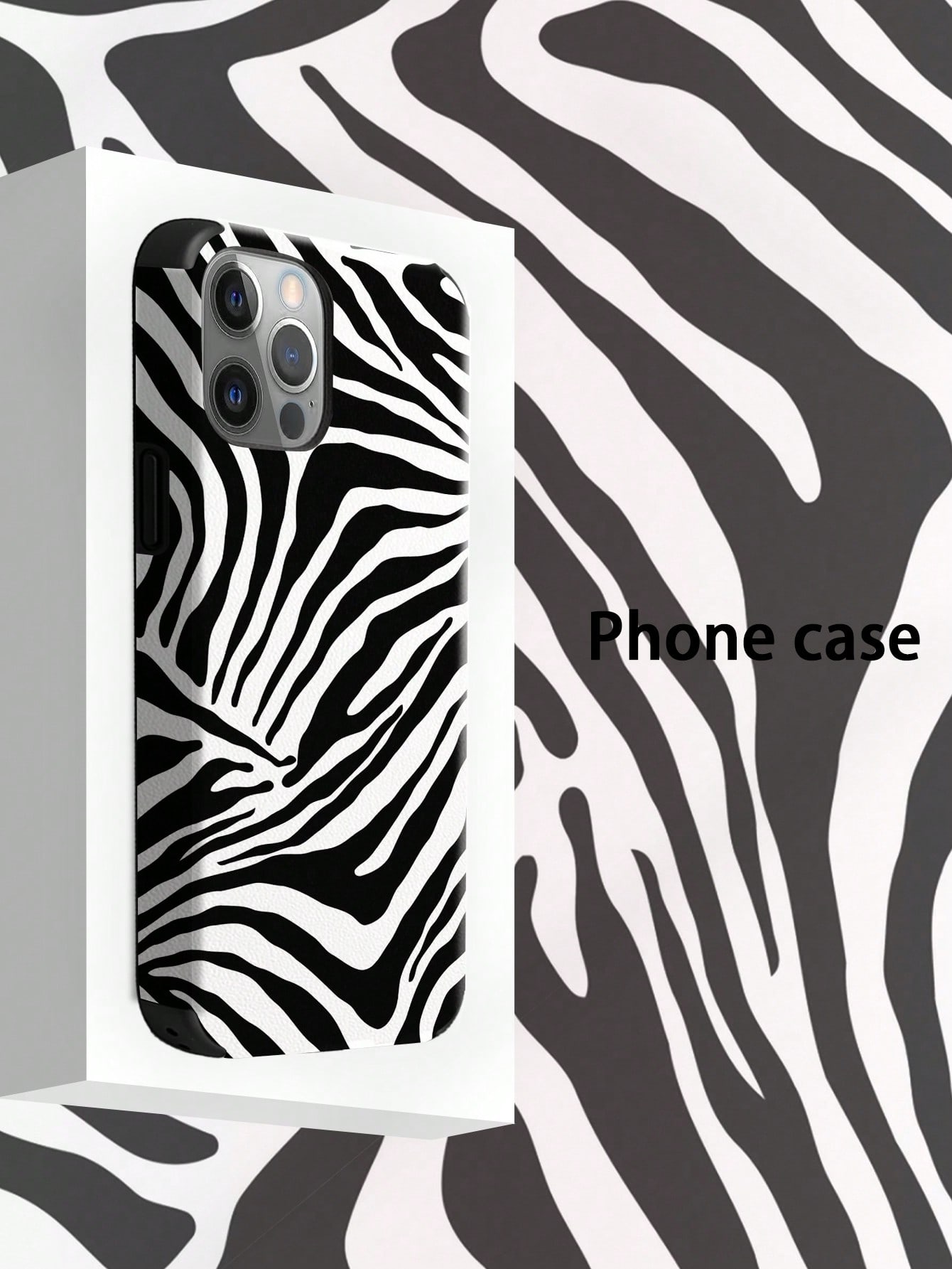 세련된 얼룩말 패턴의 동물 디자인 가죽 보호 소프트 케 - Phone Cases Zebra 리뷰 및 가격