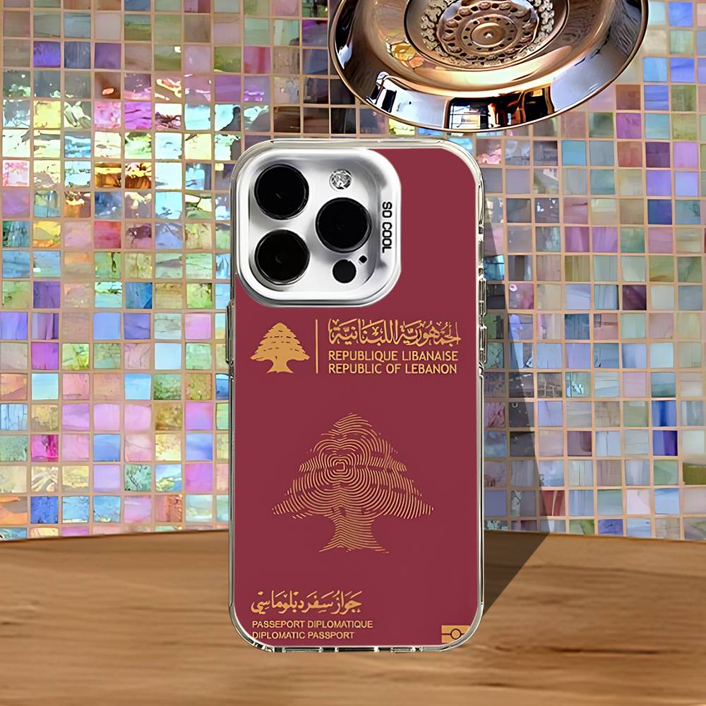 레바논 여권 디자인 아이폰 16,15,14,13,12, - Phone Cases Lebanon 리뷰 및 가격