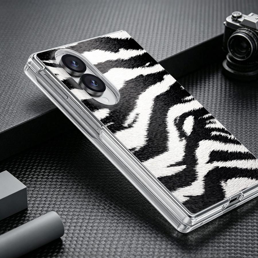 삼성 갤럭시 Z 폴드 8용 얼룩말 무늬 케이스 PC 하 - Phone Cases Zebra 리뷰 및 가격