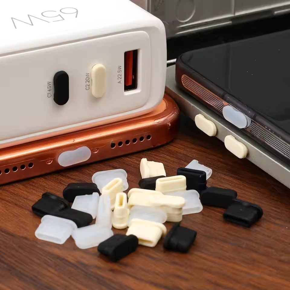 타입 C 먼지 방지 플러그 USB-C 먼지 커버 부드러 - Phone Cases Samsung 리뷰 및 가격
