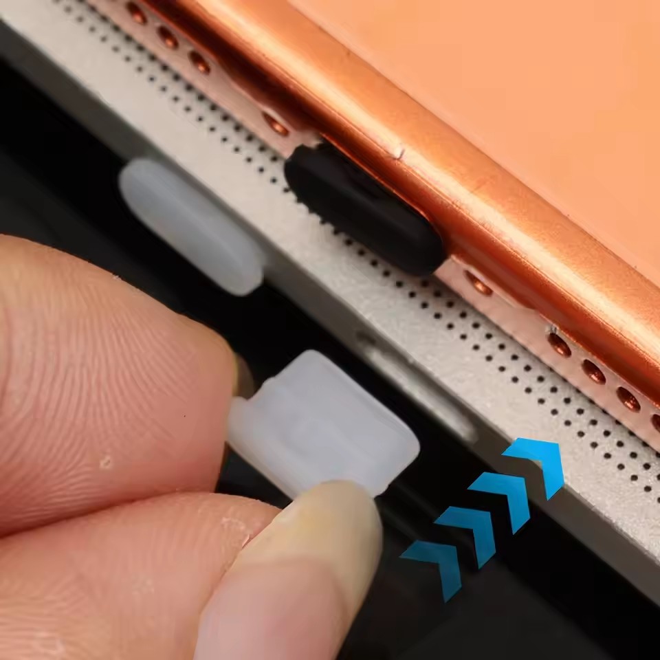 타입 C 먼지 방지 플러그 USB-C 먼지 커버 부드러 - Phone Cases Samsung 리뷰 및 가격