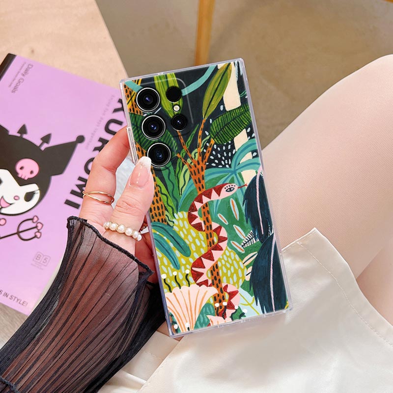 열대 정글 인쇄 표범 나무 늘보 열대 우림 고양이 전화 - Phone Cases Zebra 리뷰 및 가격