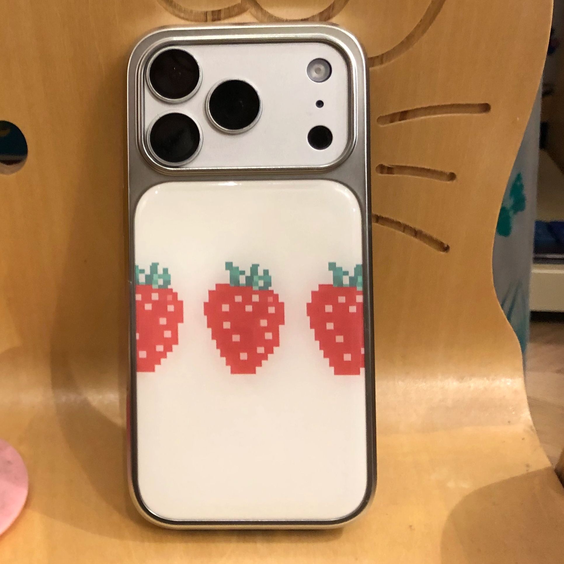 오리지널 딸기 우유 디자인, 한국 스타일의 픽셀 아트, - Phone Cases Samsung 리뷰 및 가격