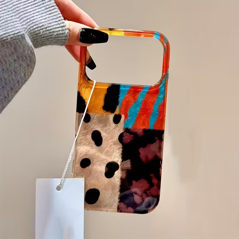 컬러 블록과 얼룩말 무늬가 결합된 아이폰 17 16 P - Phone Cases Zebra 리뷰 및 가격
